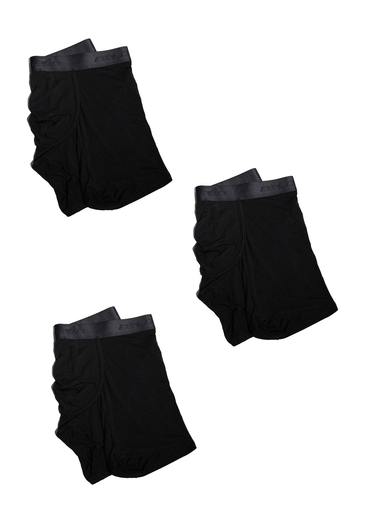 STATIC BOXER - 3 PIECE BLACK BUNDLE