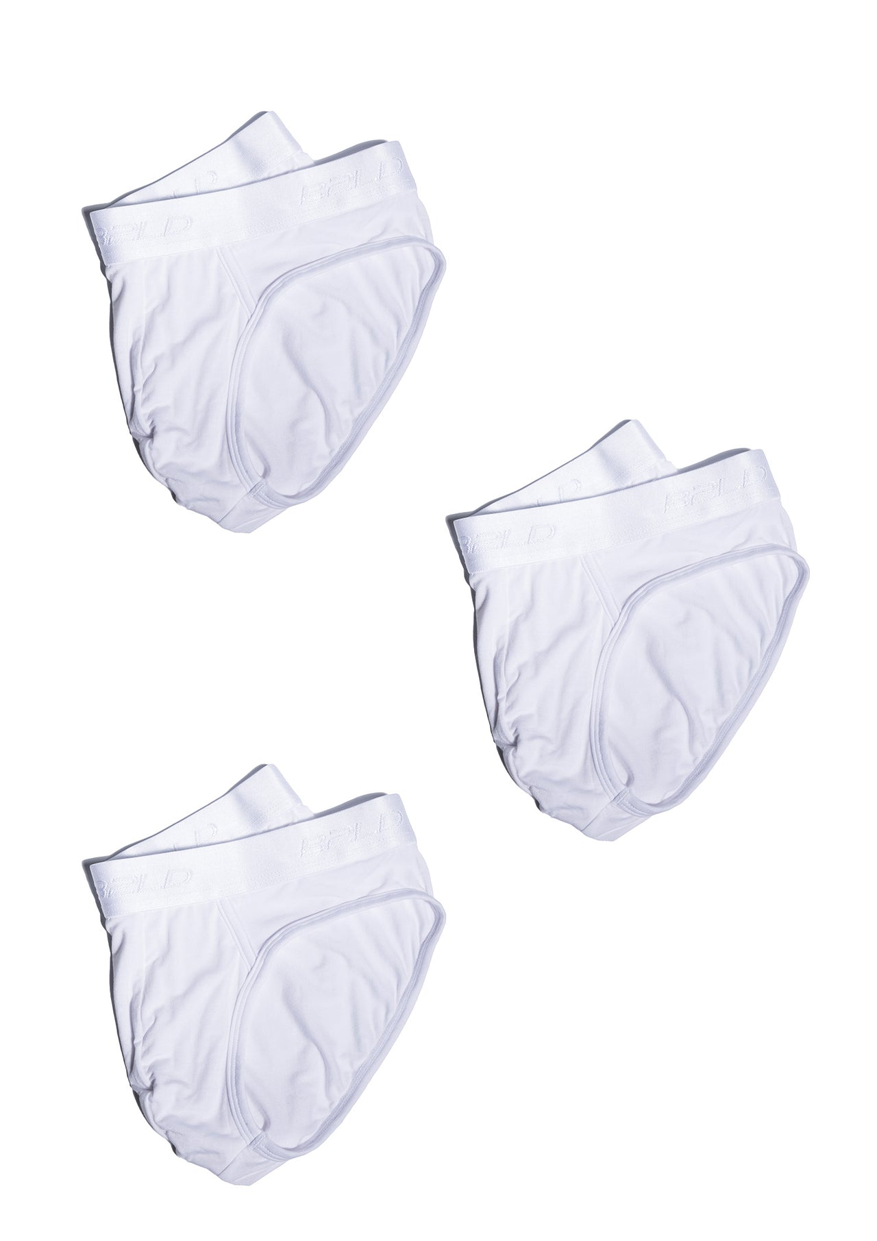 STATIC BRIEF - 3 PIECE WHITE BUNDLE