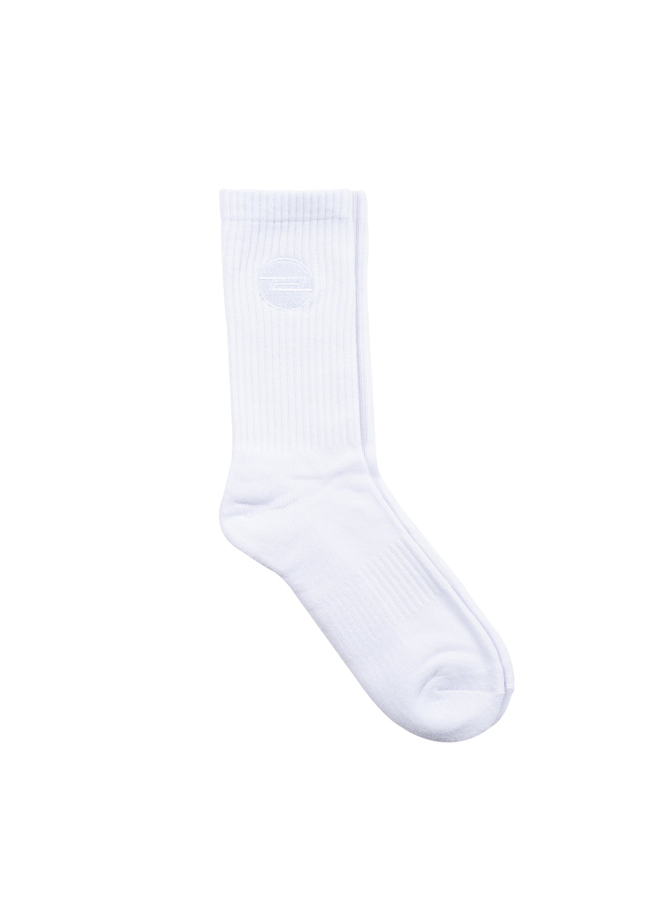 STATIC LOUNGE SOCKS - WHITE - SINGLE PAIR